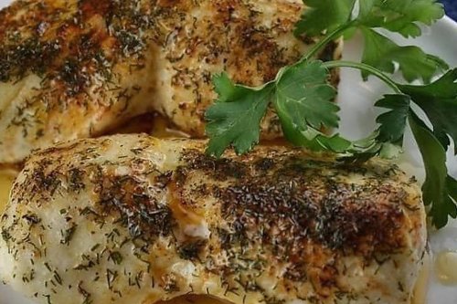 ​Grilled Halibut Recipe With Garlic Cilantro Sauce: A Healthy, Easy, Moist Fish Recipe