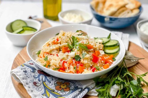 Instant Pot Greek Chicken and Rice