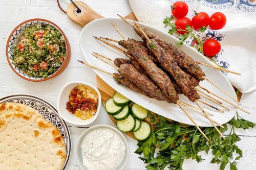 Easy Grilled Beef Kofta: Lebanese Street Food
