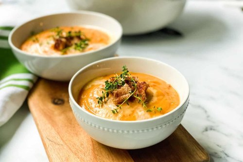 Easy Creamy Root Vegetable Soup