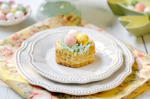 Simple Easter Basket Tarts (Puff Pastry Recipes)