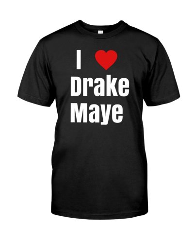Ann Michael Maye I Love Drake Maye Shirt | @teeviewtee