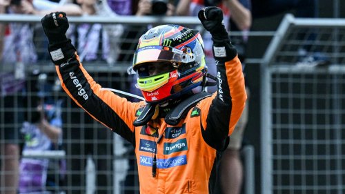 Chinese GP: Oscar Piastri beats Lando Norris in dominant McLaren one-two with Lewis Hamilton in sixth for Ferrari