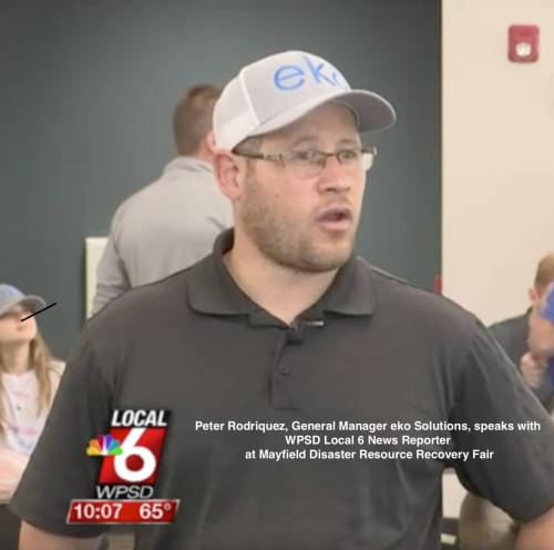 WPSD Local 6 Newscast Features the Mayfield Kentucky Disaster Recovery Resource Fair