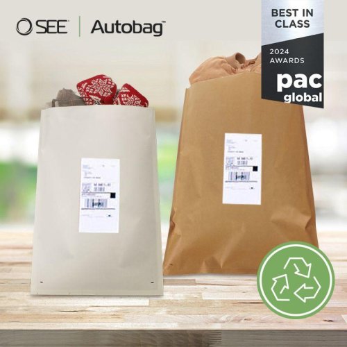 SEE’s AUTOBAG® Brand Curbside-Recyclable Paper Mailers Win Design Award