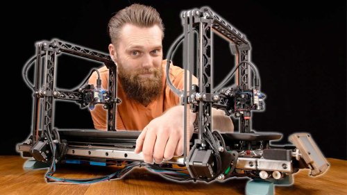 YouTuber baut und präsentiert 6-achsigen 3D-Drucker