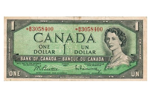 Your Old Canadian $1 Bill May Now Be Worth $7,000