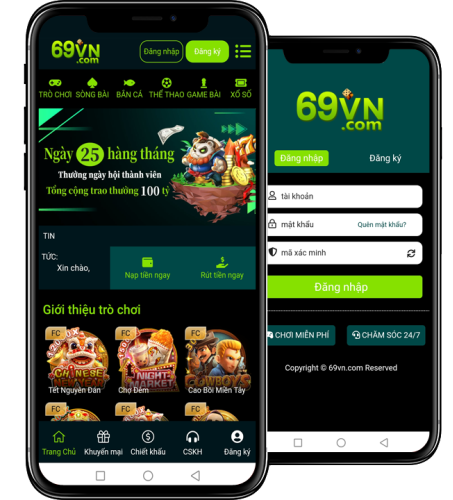 69VN - Trang Chủ Chính Thức Nhà Cái 69VN『 Tặng +69K 』