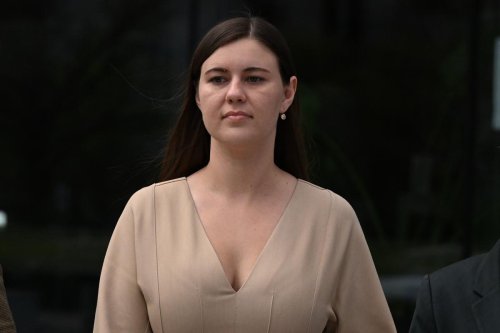 Brittany Higgins ‘seeking million-dollar compensation claim’ after Bruce Lehrmann rape trial dropped