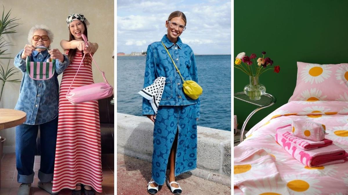 Marimekko’s new spring collection is bringing bold florals, beach towels and colour to everything
