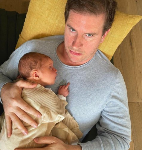 Sunrise weather presenter Sam Mac shares new baby photo and followers spot cheeky detail: ‘You’re in trouble’