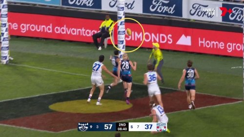 Geelong coach Chris Scott questions AFL’s goal-line technology after controversial review