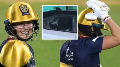 Ellyse Perry ‘in strife’ after monster six smashes car window sitting on WPL sidelines