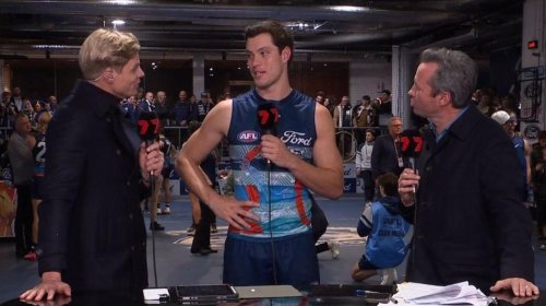 Geelong hero Shannon Neale breaks AFL taboo and reveals big weight gain after thrilling win over Western Bulldogs
