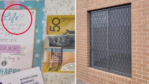 Melbourne man installing security screen in Craigieburn area offers touching gift to mother and her son