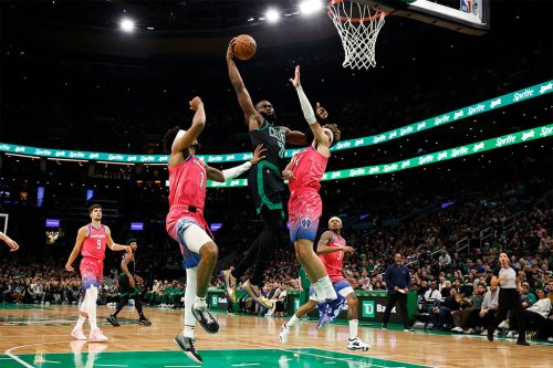 Jaylen Brown dominates for Tatum-less Celtics in win over Wizards