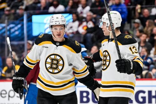With help from third line, Bruins cruise to big win over Avalanche