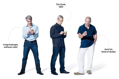 Tim Cook, Jony Ive, Craig Federighi talk new iPhones, iOS 7, collaboration in interview