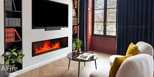 Modern Decorative Fireplaces - Elegance and Comfort by AFIRE