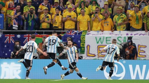 Live: Messi magic gives Argentina the lead as Socceroos look to fight back