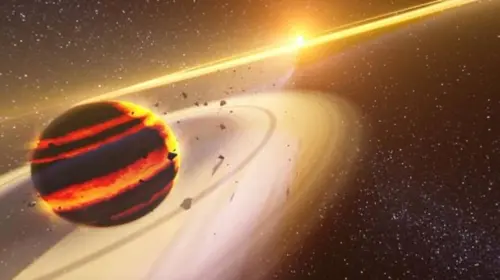 En vídeo: ¿cómo sería viajar a exoplanetas cubiertos de lava o con olas gigantes?