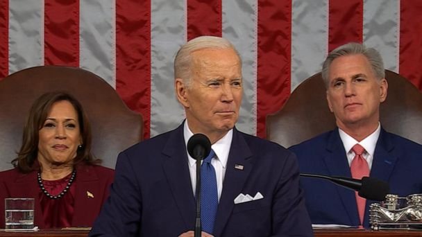 Biden discusses democracy during State of the Union address