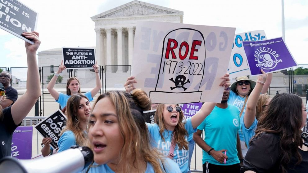 Supreme Court overturns Roe v. Wade in landmark case on abortion rights