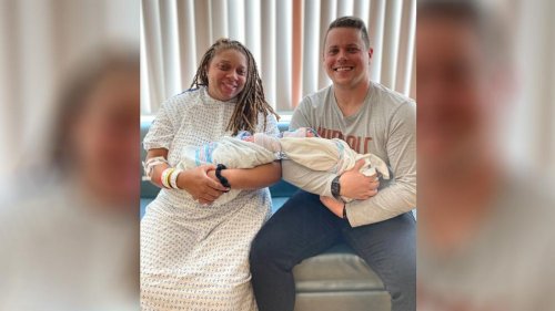 Couple welcomes twins born on 2 different days and years