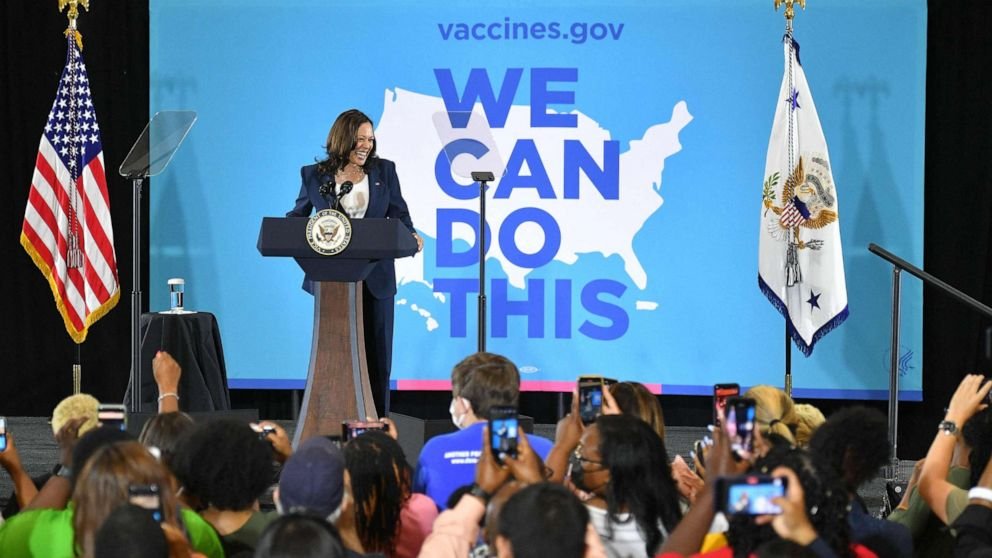 Harris kicks off tour of Southern states to boost vaccination rates