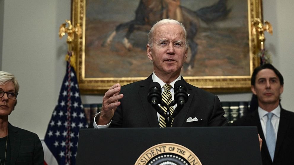 Biden announces more steps to try to lower gas prices, including next oil release from reserve