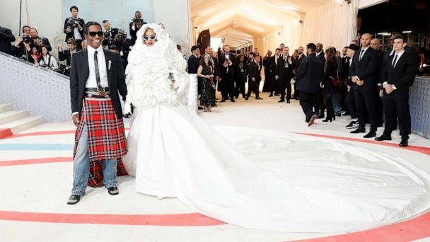 Met Gala 2023: Rihanna, A$AP Rocky walk carpet together