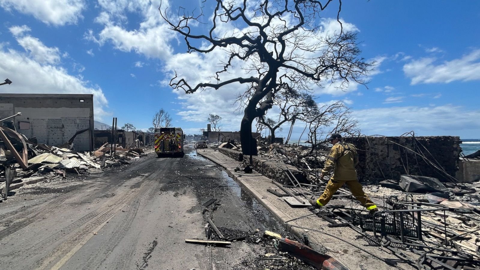 Lahaina firefighter loses house but keeps fighting on front lines