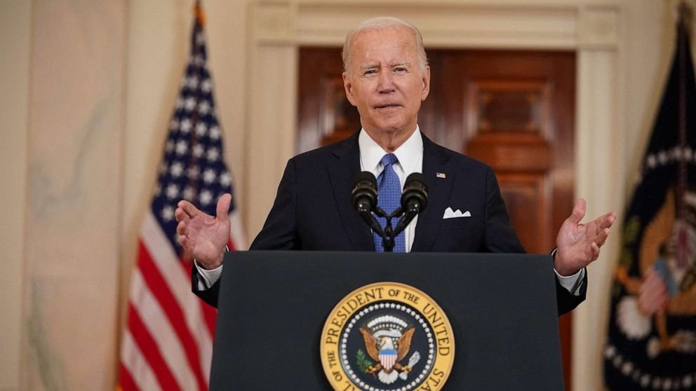 Biden calls overturning of Roe a 'sad day' for Supreme Court, country