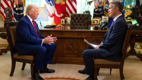 Trump pushes back against economic anxieties in ABC interview, says China 'probably will eat those tariffs'
