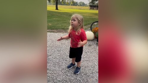 4-year-old's cranky reaction after school is all of us