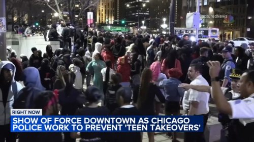 Chicago police use new tactics in Streeterville to prevent violence during 'teen takeovers'