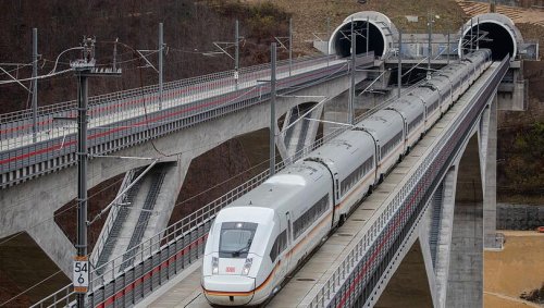 Schneller zwischen München und Stuttgart: Neubaustrecke in Wendlingen eröffnet