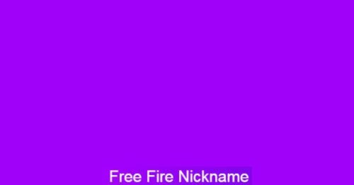 Free Fire Nickname on about.me