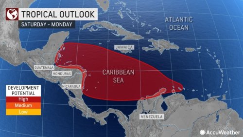 AccuWeather forecasters say potential hurricane risk looms for western Caribbean