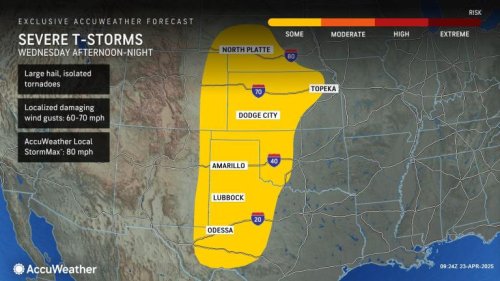 Central U.S. braces for back-to-back days of severe thunderstorms