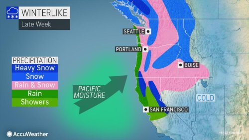 More unsettled weather takes aim at West Coast
