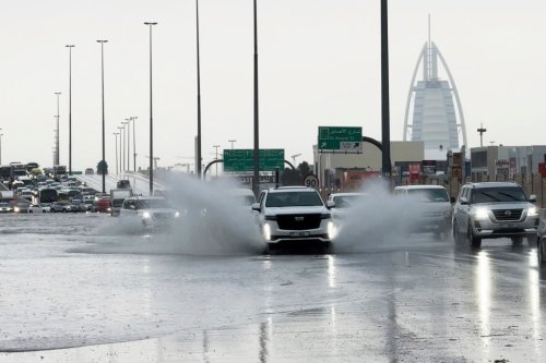 Dubai flooded by extreme rain as deadly storms sweep through UAE, Oman