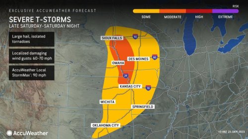 Multiday severe weather event to target Plains, threatening tornadoes
