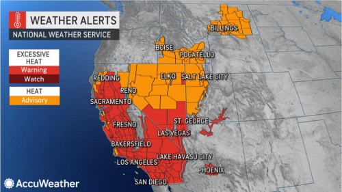 More Than 39 Million Under Excessive Heat Warnings As Scorching Heat ...