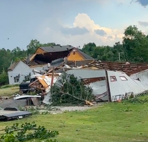 Damage reported following tornadic storm near Indianapolis | Flipboard