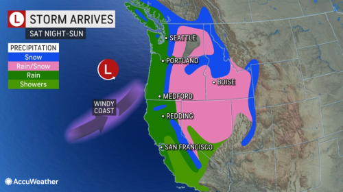 Weekend storm to give way to pattern change in California