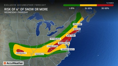 Major snowstorm brewing for next week from Kansas to DC, Philly, NYC and Boston