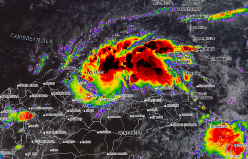 Strengthening tropical rainstorm to slam into Nicaragua with flooding rain, high winds