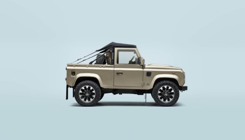 Land Rover Classic unveils the Classic Defender V8 Soft Top