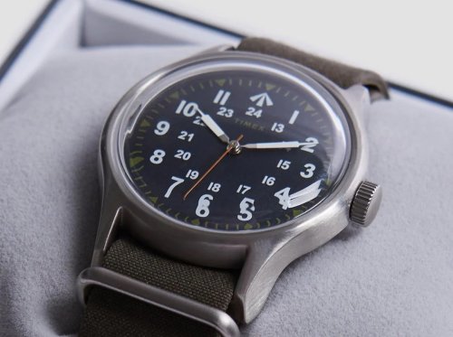 Nigel Cabourn reissues its first collaboration with Timex
